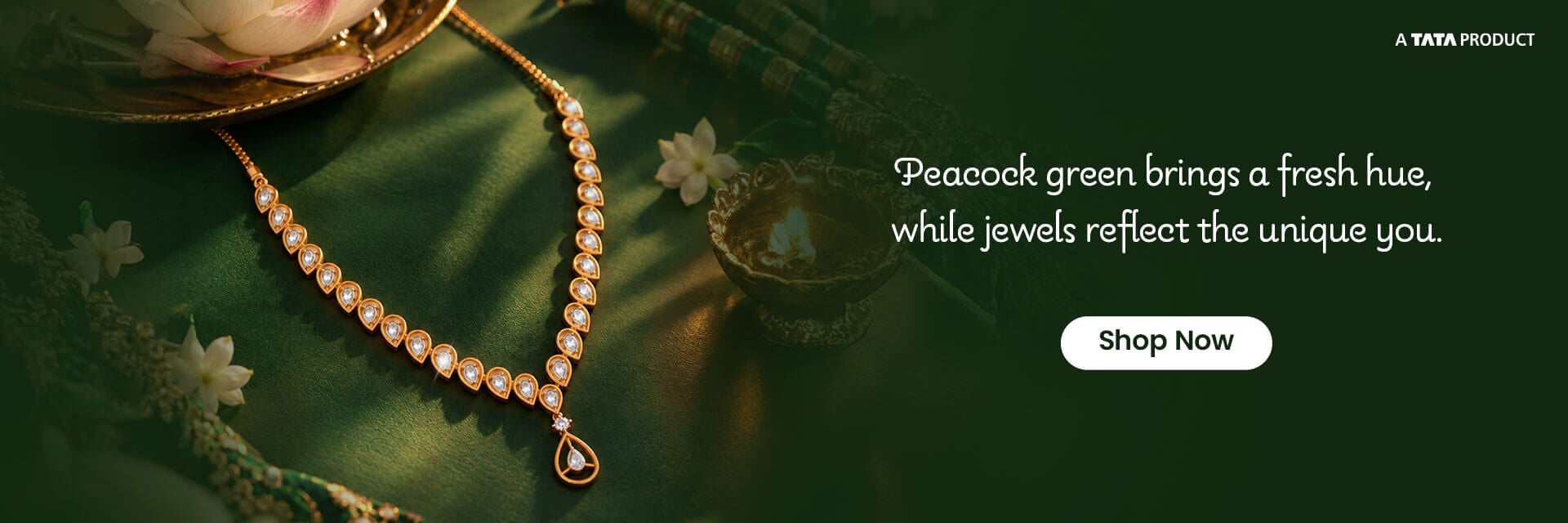 Navratri Peacock Green