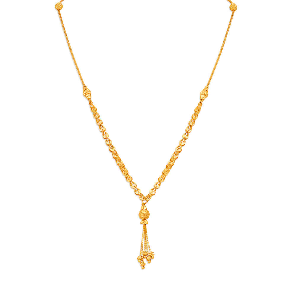 Tasseled Gold Chain
