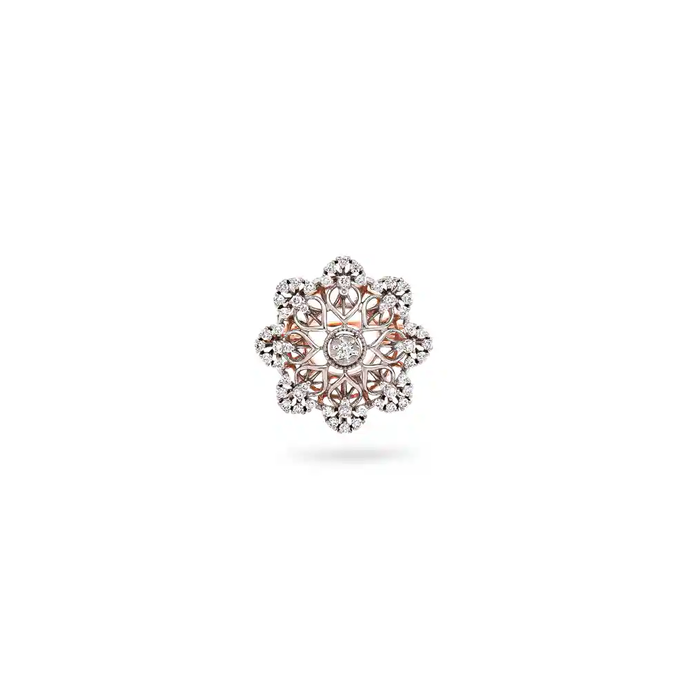 Cluster Setting Diamond Ring