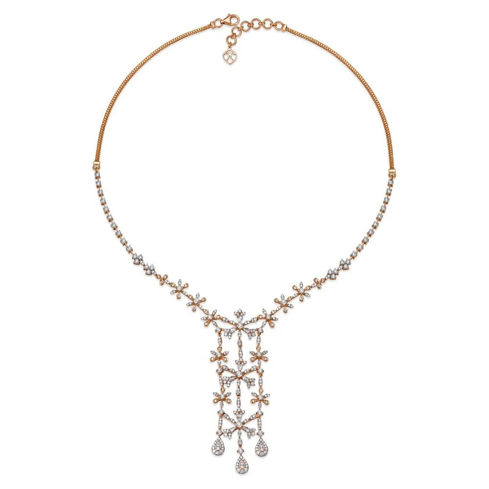 18 Karat Gold and Diamond Necklace