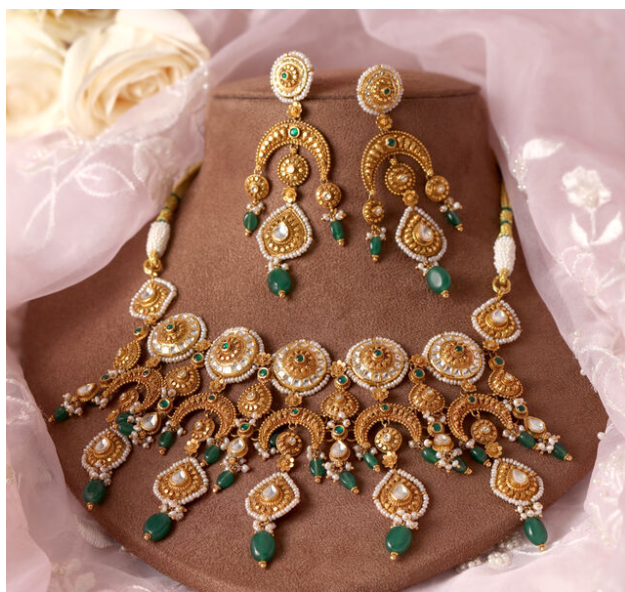 Kundan Jewelry Set