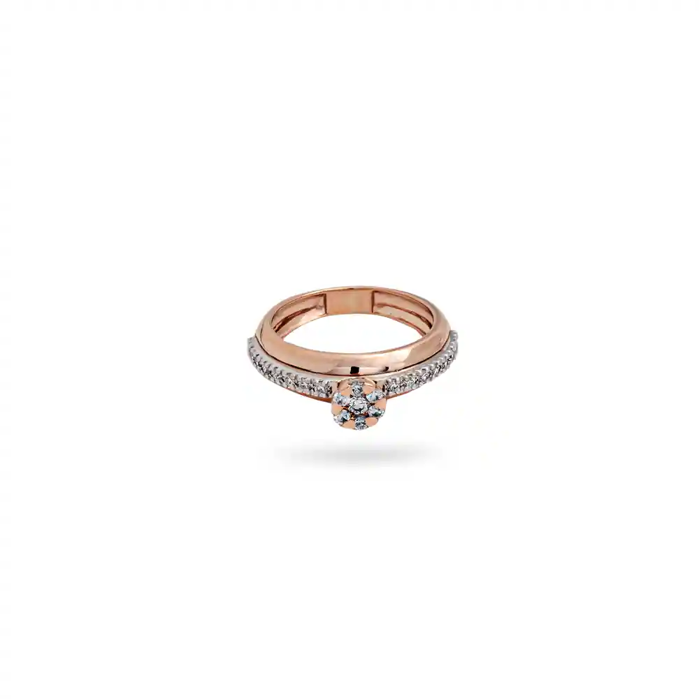 Pavé Setting Diamond Ring