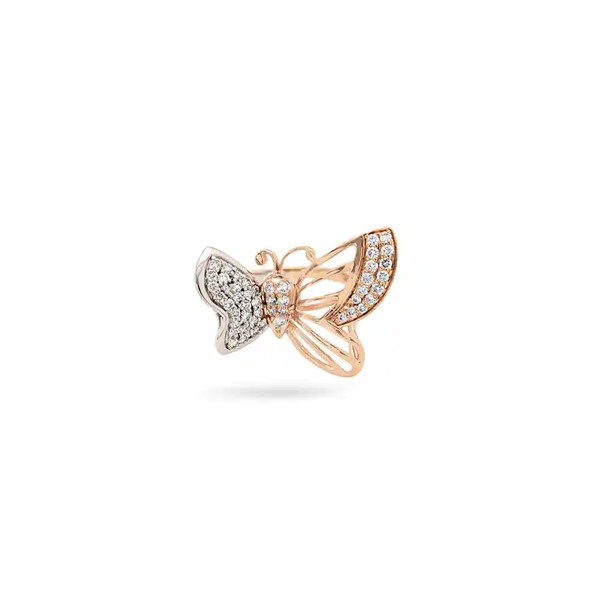 Butterfly Diamond Ring