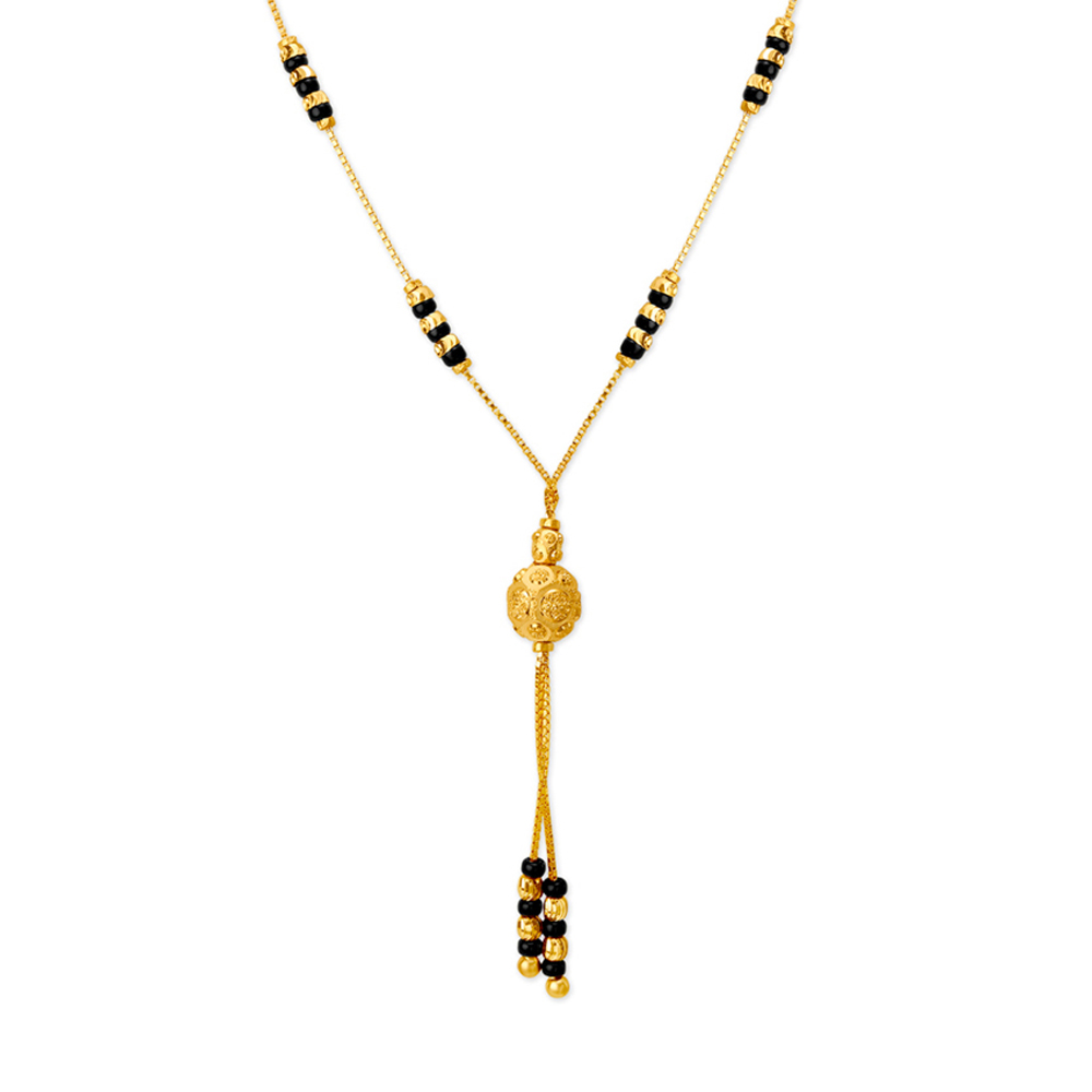 Tanishq mangalsutra designs in gold with price discount
