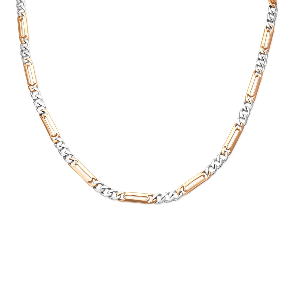 Gold chain with platinum deals
