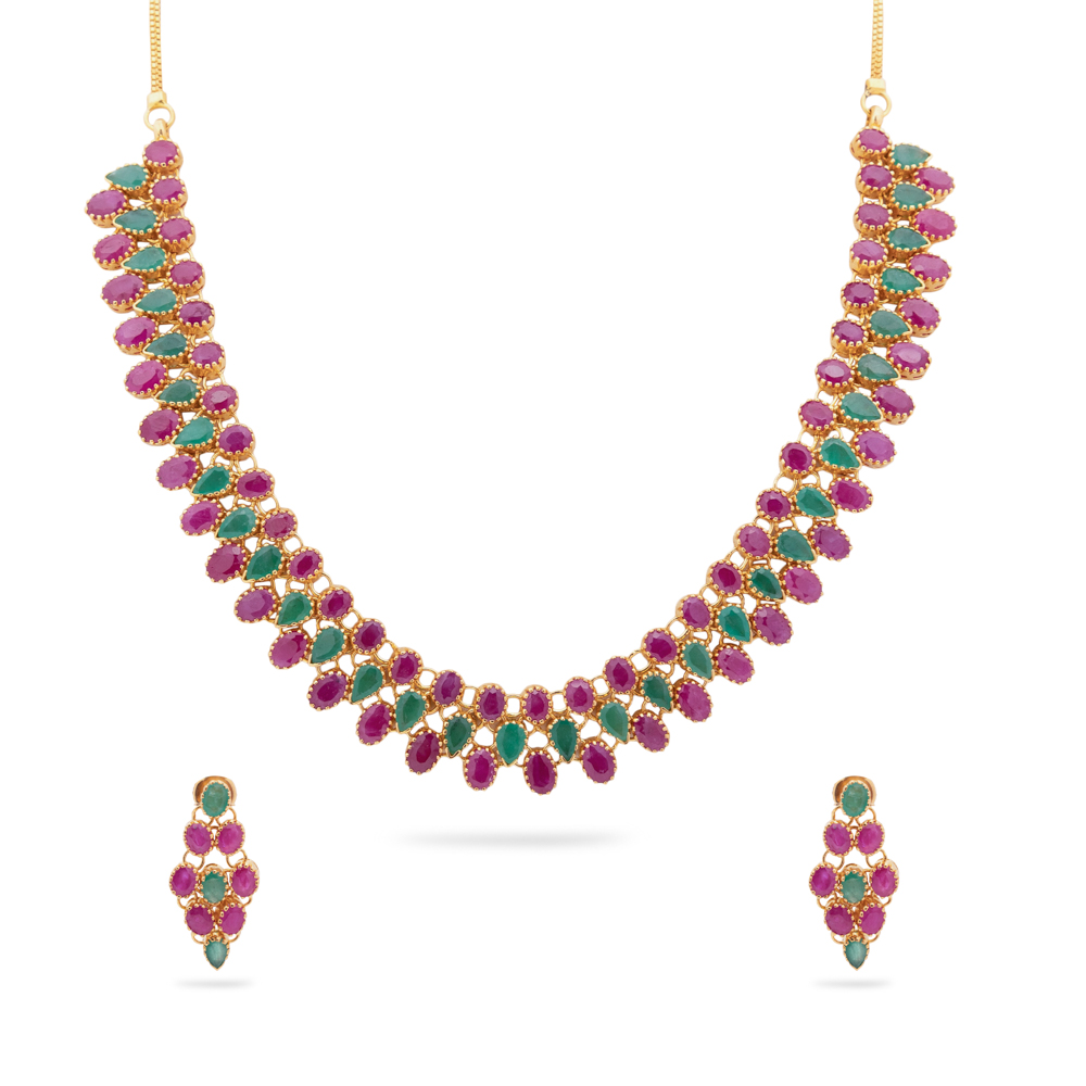 Golden Regal Choker Set