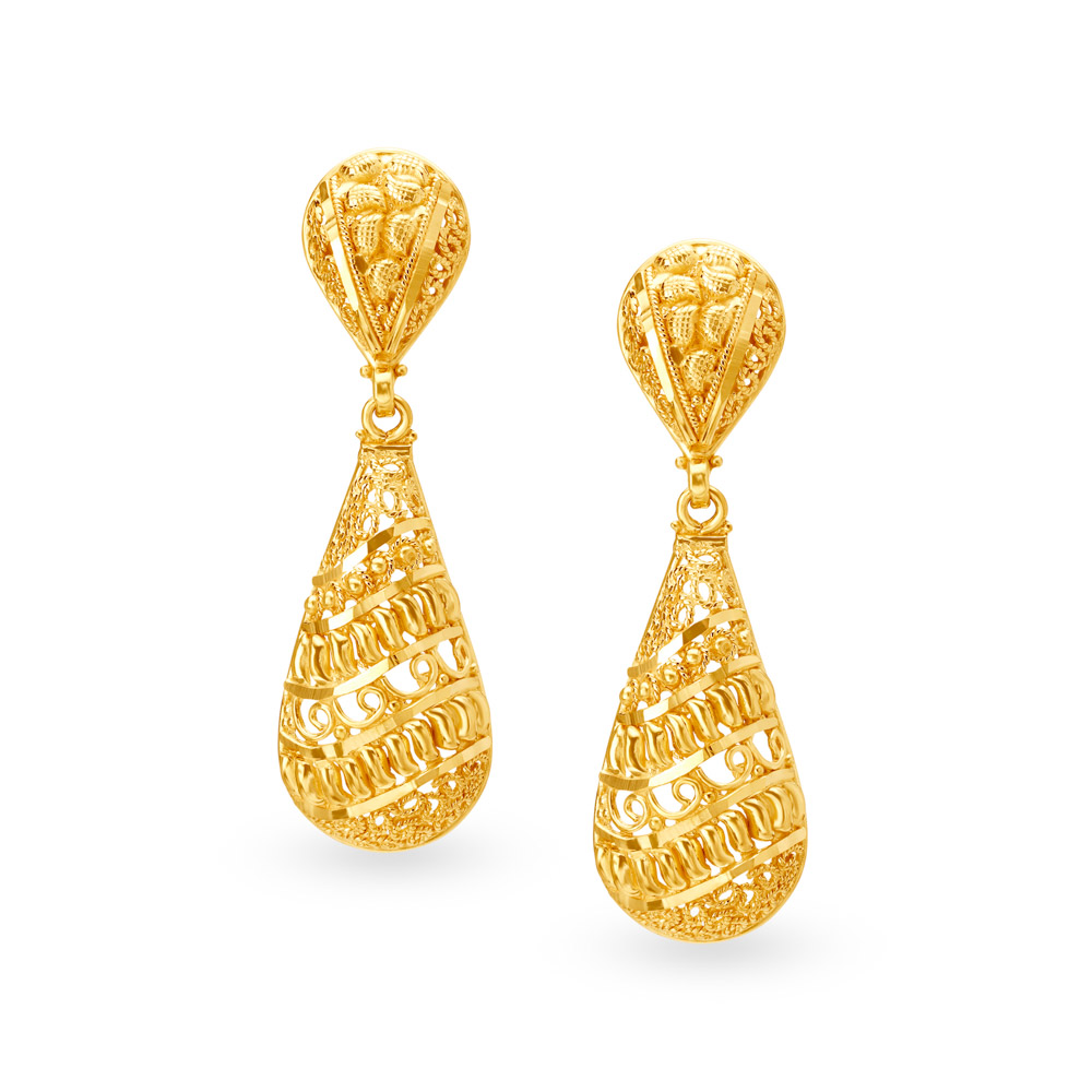 Arlene - Royal Teardrop Earrings
