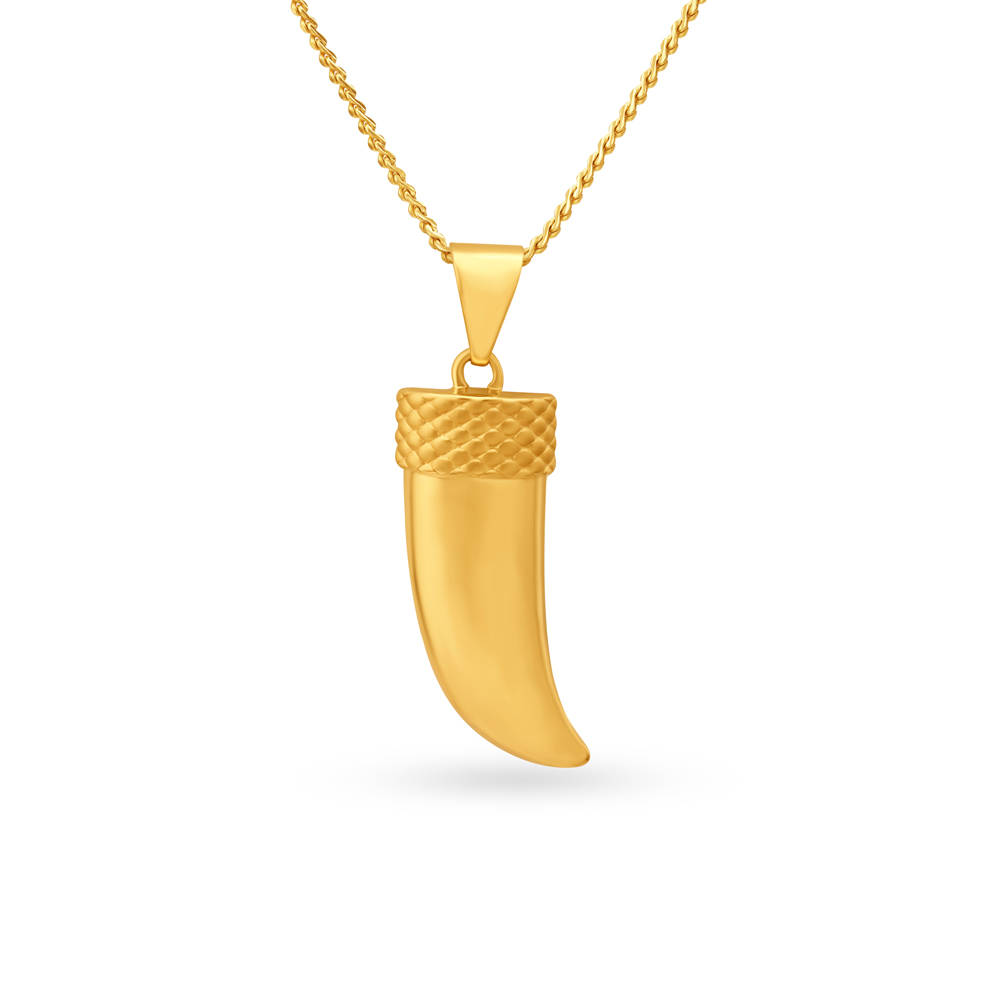 Tanishq gold pendant for male on sale