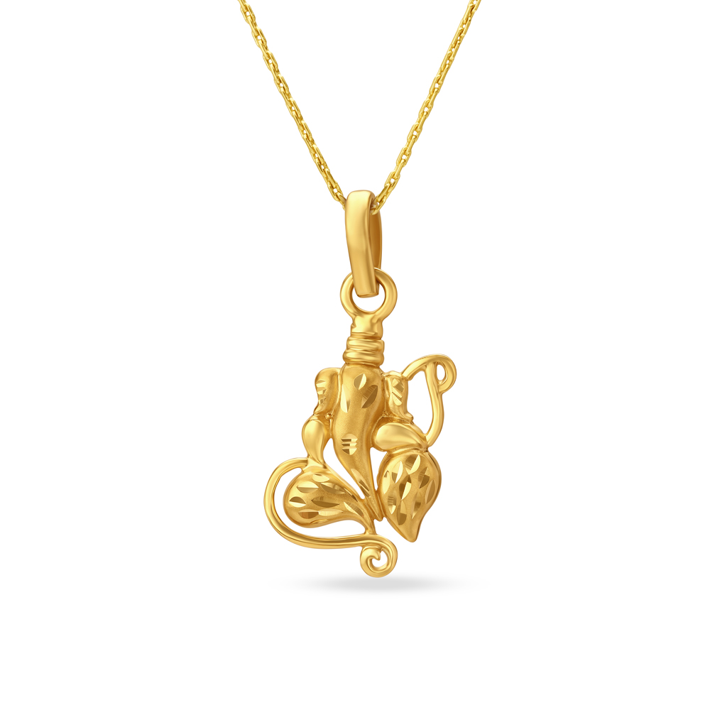 Tanishq ganesh pendant outlet