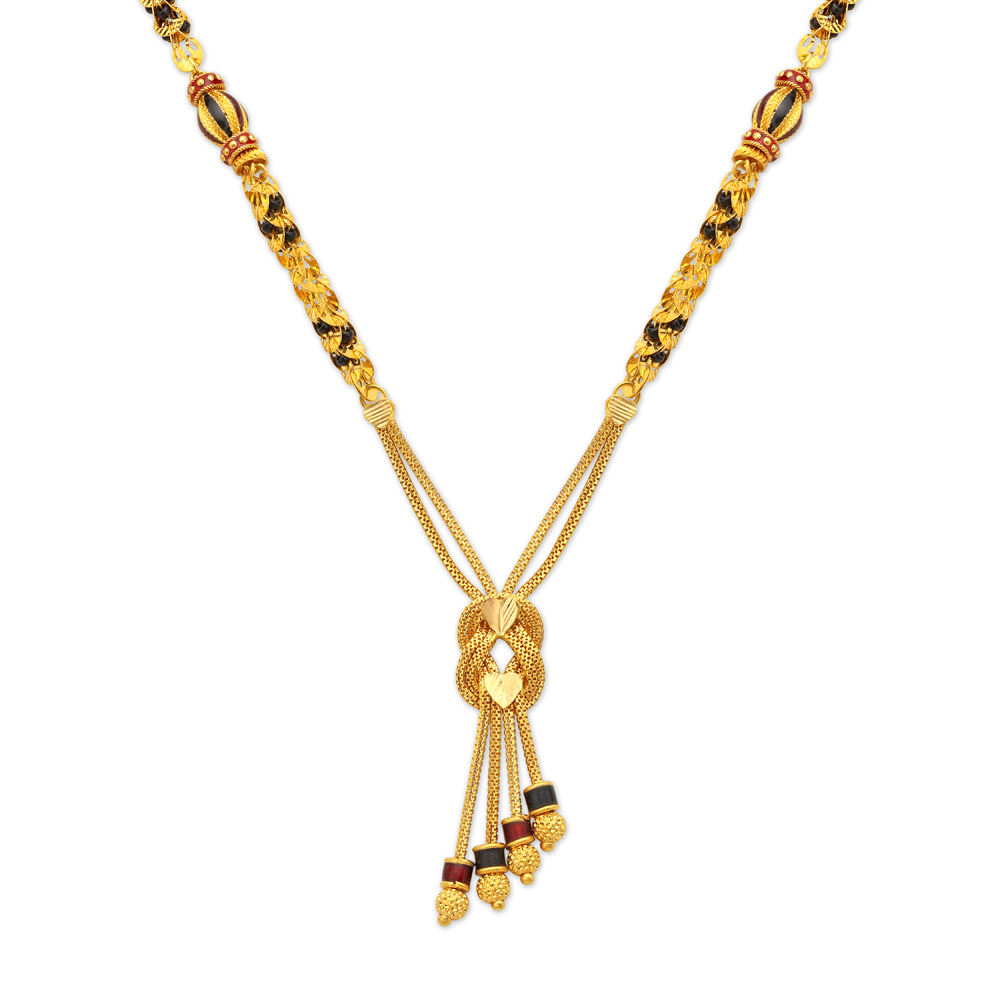Buy Abstract Loop Mangalsutra at Best Price Tanishq US