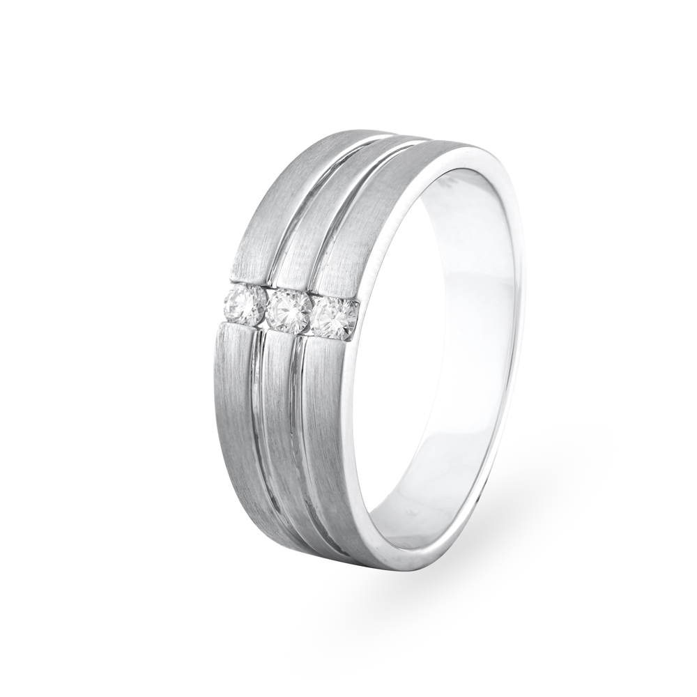 Buy Elegant 950 Pure Platinum And Diamond Finger Ring at Best Price ...