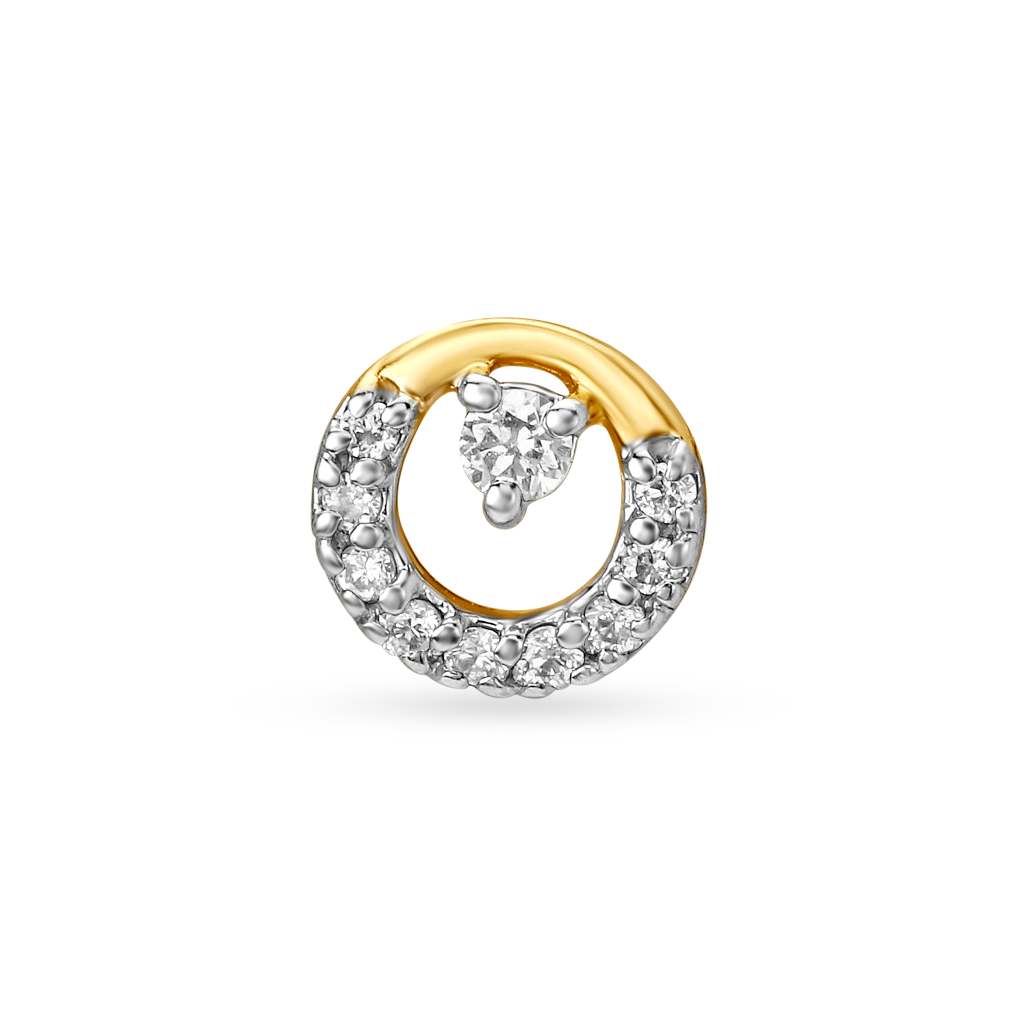 tanishq gold tie pin