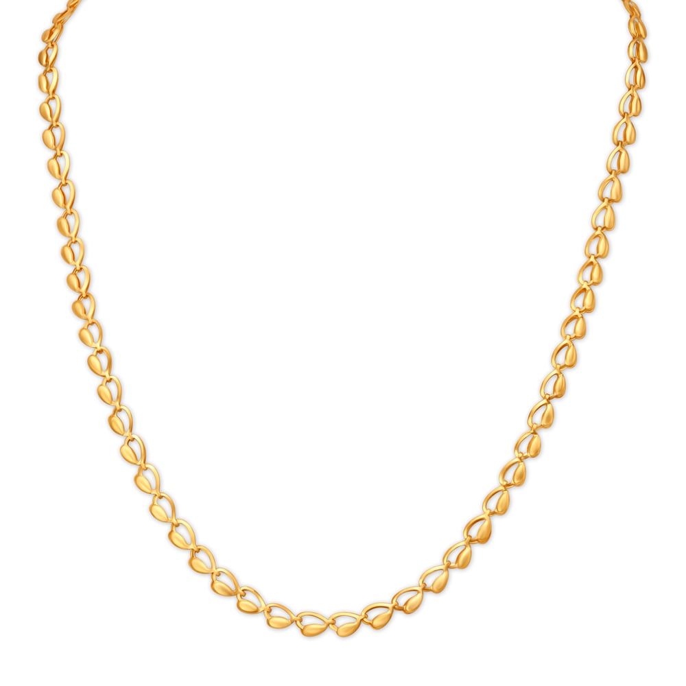 Buy Luminous Gold Chain at Best Price | Tanishq US