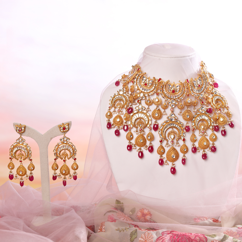 Buy Timeless Elegance Necklace Set at Best Price  Tanishq US