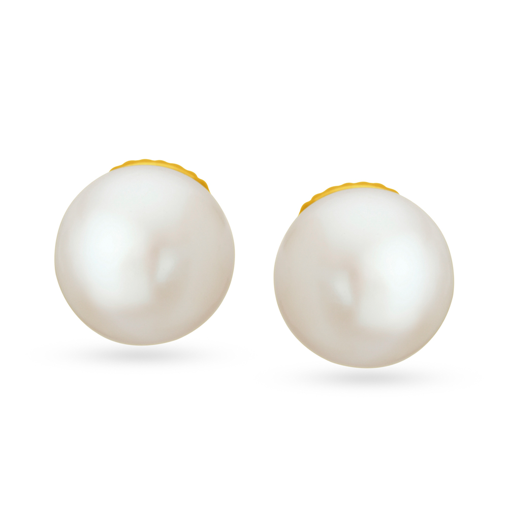 Real pearl earrings tanishq discount