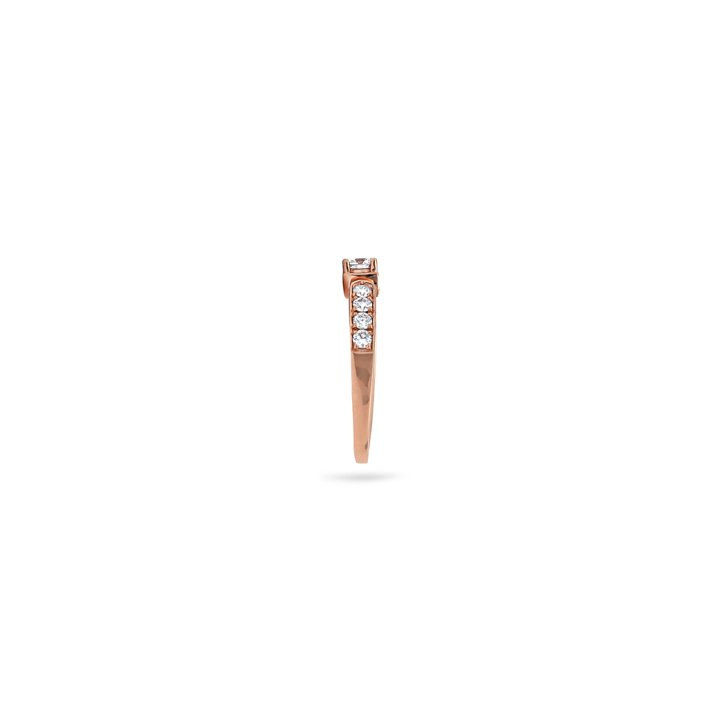 Buy Luxurious White and Rose Gold Finger Ring at Best Price | Tanishq US