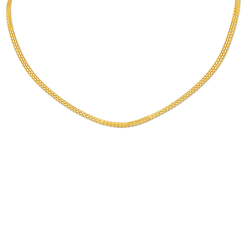 Price of tanishq gold chain 2025